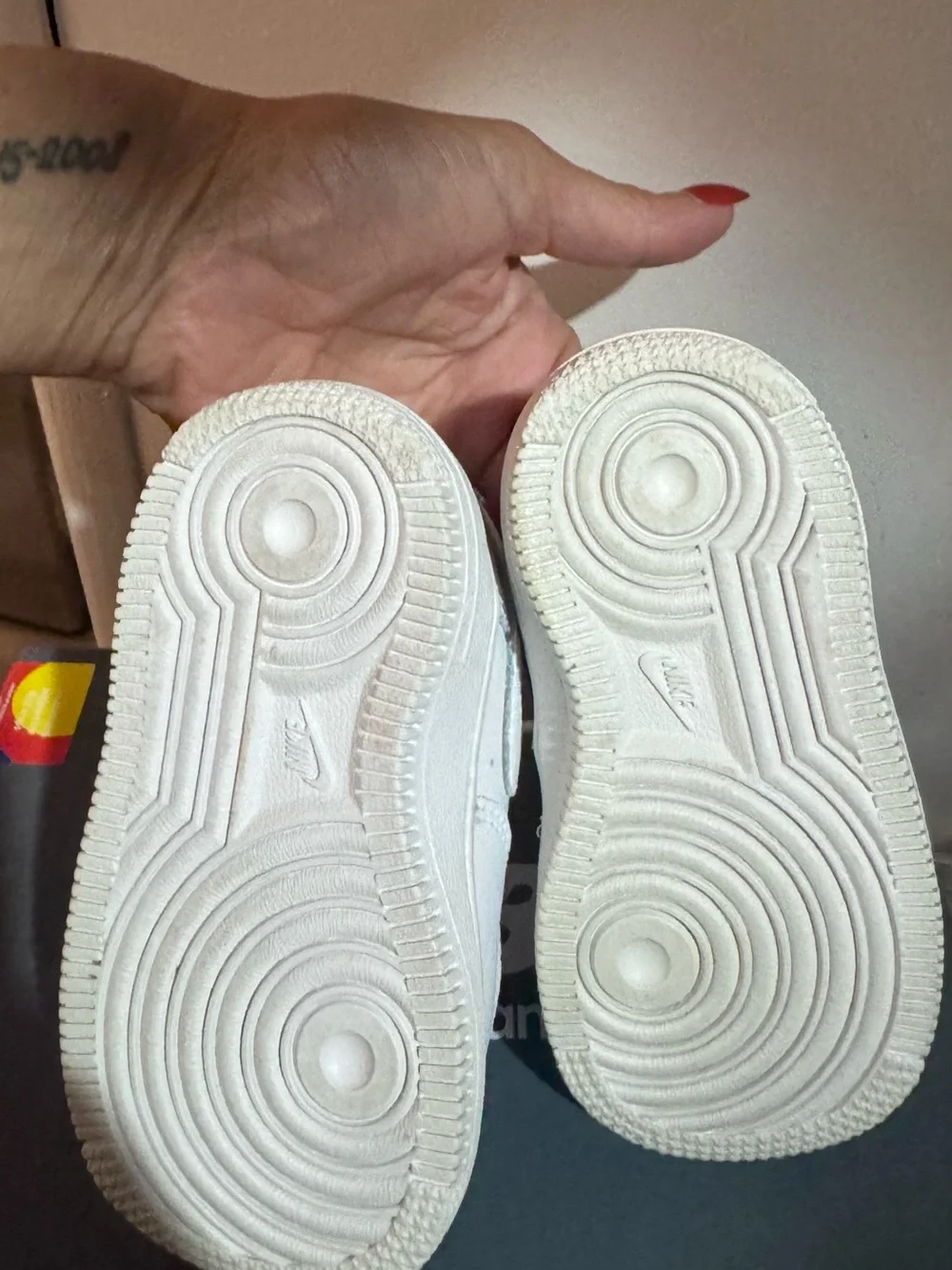 Nike Kids White Low-Top Lace-Up Sneakers